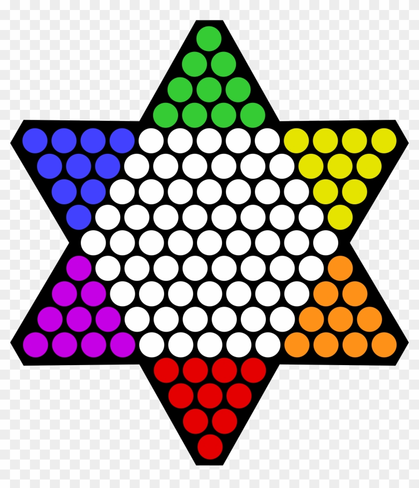 Open - Chinese Checkers Board Size #1289464