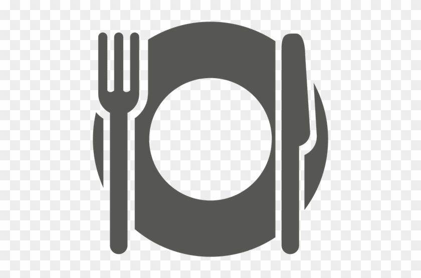 Dinner Plate Clipart Transparent - Icono Plato Png #1289491