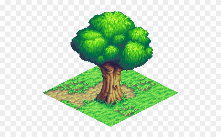 By Timjonsson - Isometric Pixel Art Tree #1289628