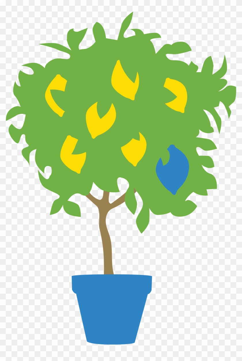 Full-color Blue Lemon Logo By Rebecca Mckeever - Blue #1289634