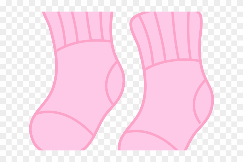 Baby Girl Footprint Clipart - Clip Art #1289876