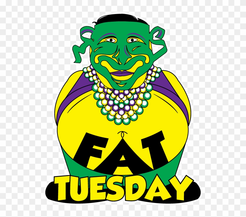 Fat Tuesday New Orleans Louisiana Mardi Gras Carnival - Fat Tuesday - Beads Mardi Gras Louisiana Funny Long #1289879