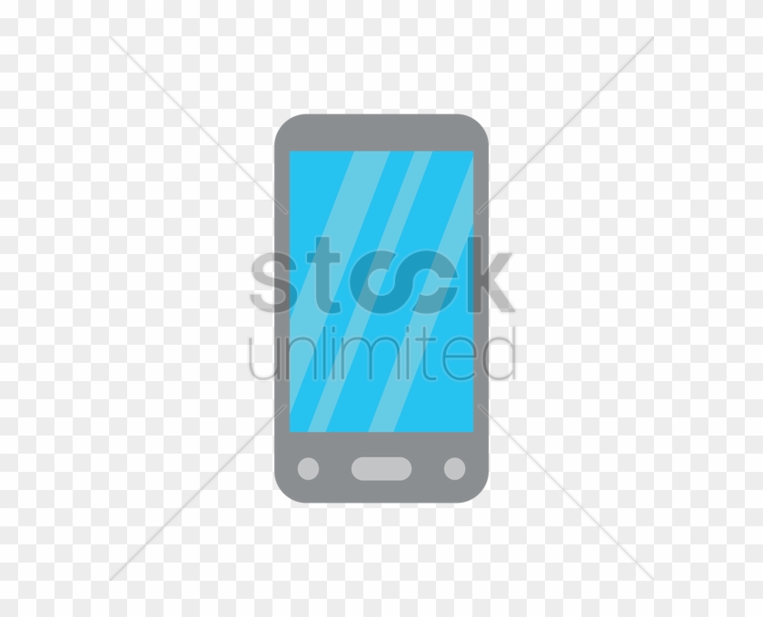 Mobile Phone Icon Vector Image - Smartphone #1289893