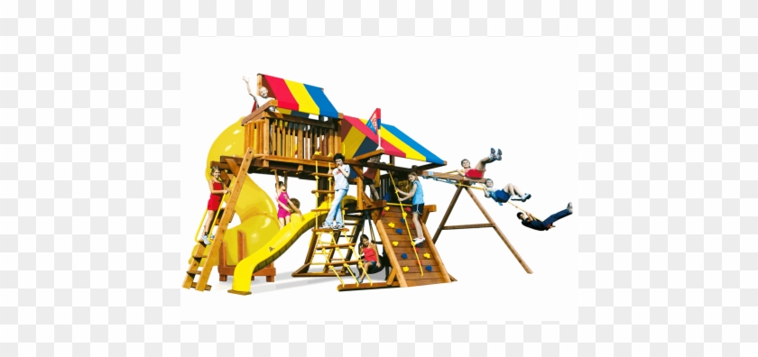 Детский Городок Rainbow Play Systems Sunshine Pkg V - Playground Slide #1289894