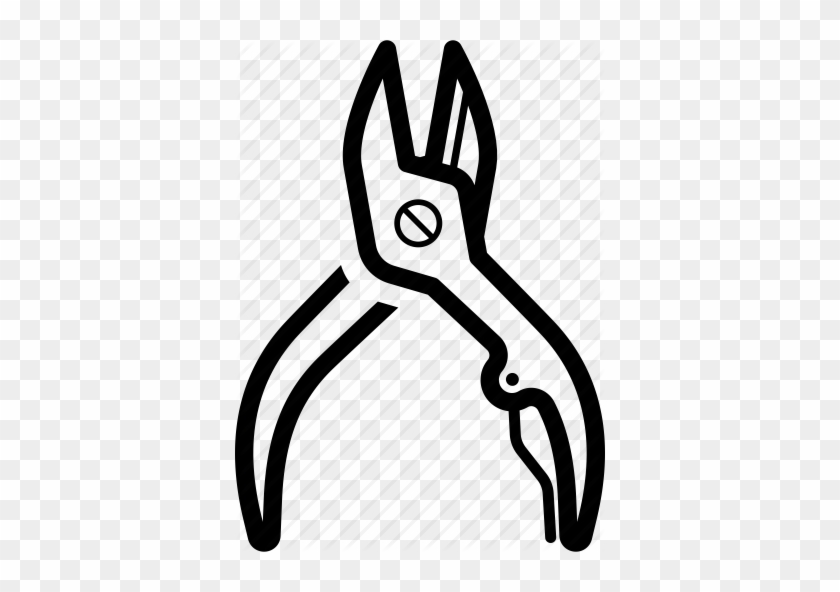 Nail Clipart Hygiene - Nail Nipper Drawing #1289921