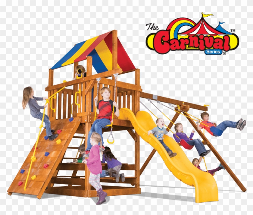 Browse Clubhouse Swingsets - Rainbow Carnival Clubhouse #1289924