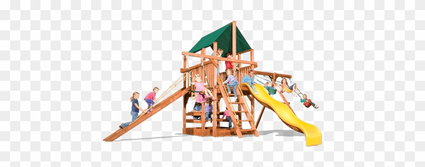 Playhouse Xl 6' - Playground Slide #1290000