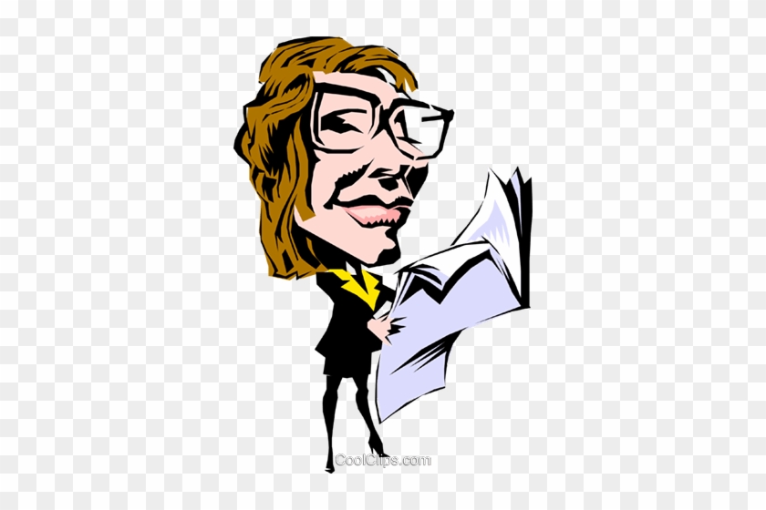 Newspaper Clipart Woman - Clip Art #1290008