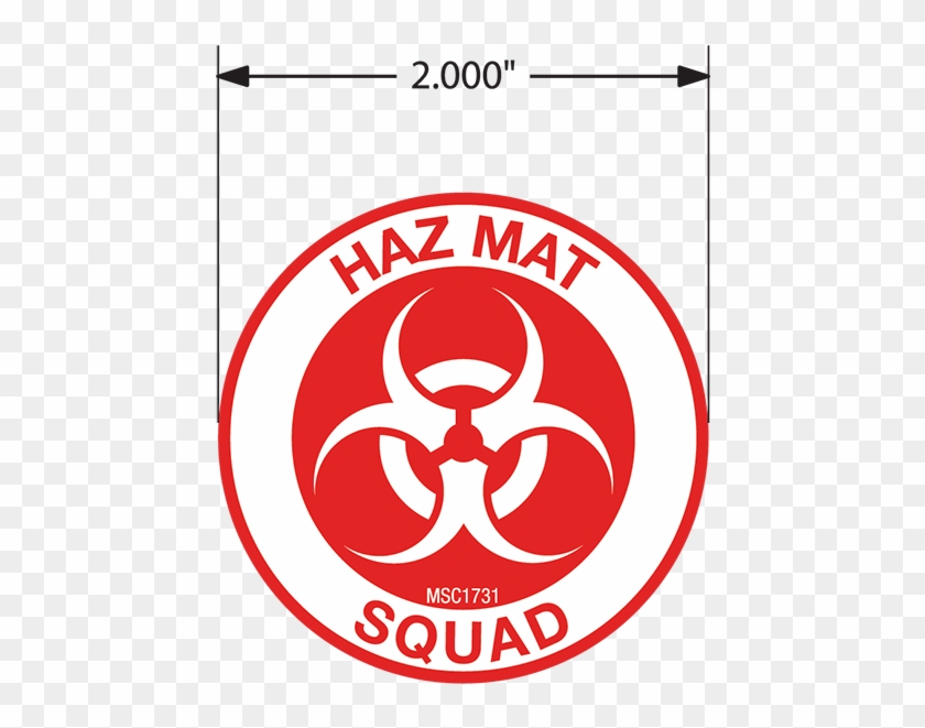 Haz Mat Squad Hard Hat Emblem - Magazine Base Plate, Butt Plate For Springfield Xd #1290111