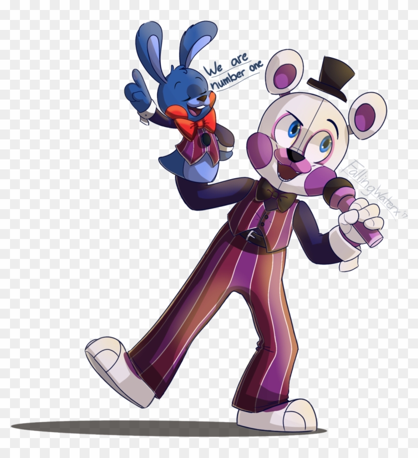 They Are Number One By Fallingwaterx They Are Number - Funtime Freddy And Bon Bon Fanart #1290141