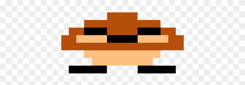 8 Bit Clipart Goomba - Illustration #1290157