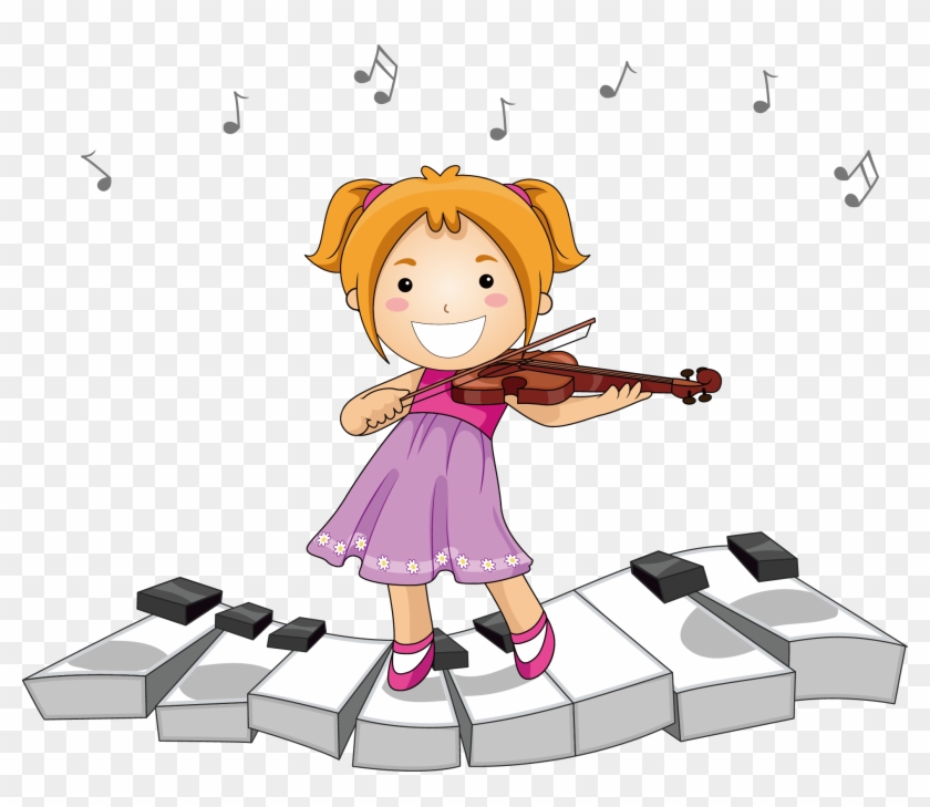 Musical Instrument Child Drum Clip Art - Kids Music Clipart Png #1290172