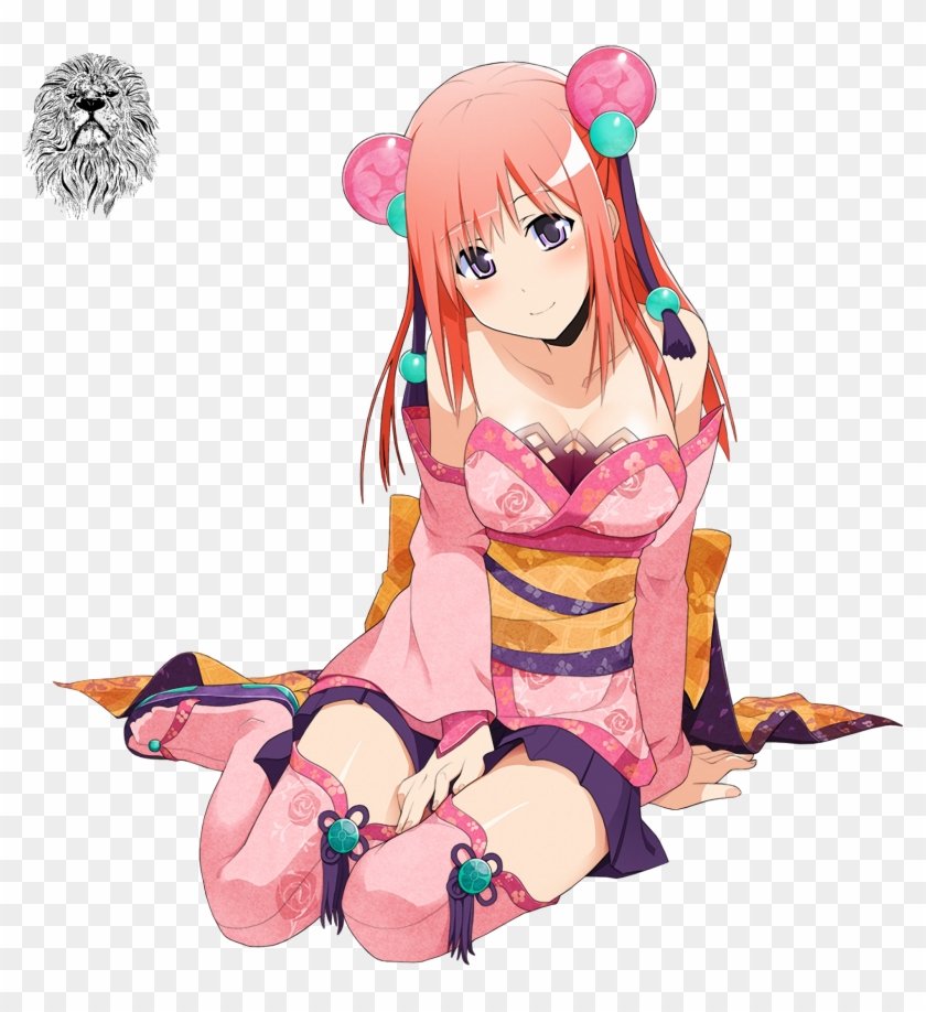 Chica Anime, Kimono, Cuerpo Completo, Videojuego, Sweet, - Onigiri Shizuka #1290240