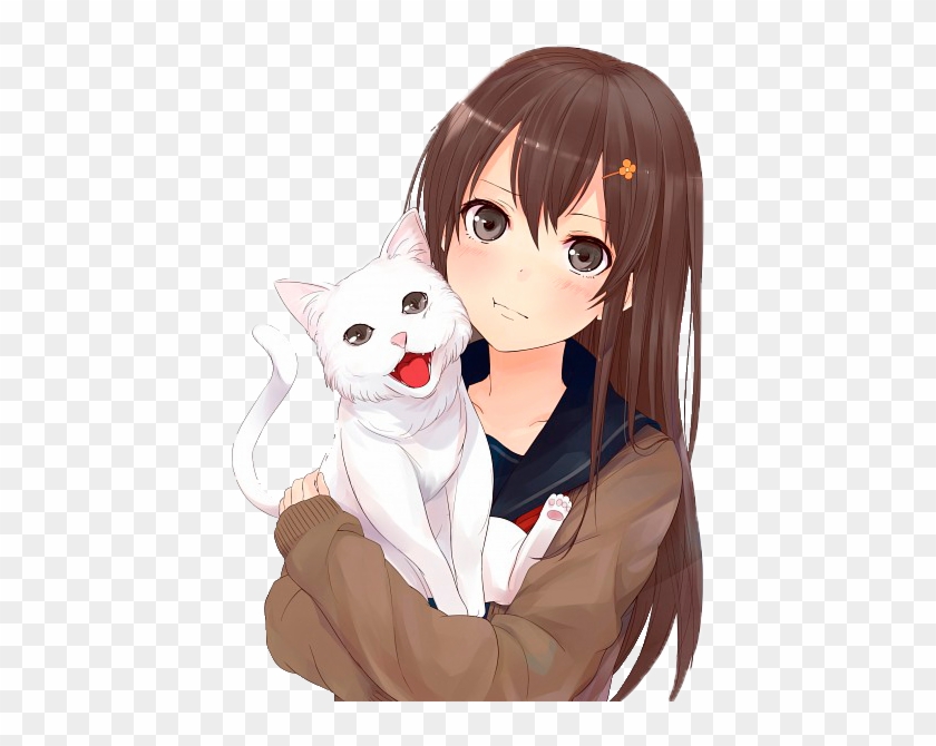 Humana - - Cute Anime Girls With Brown Hair And Brown Eyes #1290294