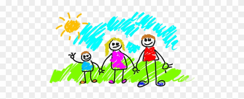 Desenho Simples De Uma Família - International Day Of Families #1290312