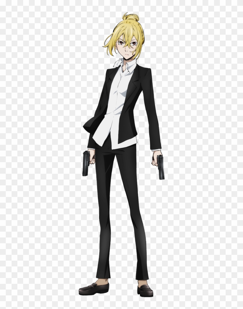 Chica Anime, Rubia, Uniforme, Cuerpo Completo, Pistolas, - 文豪 ストレイ ドッグス 樋口 #1290326