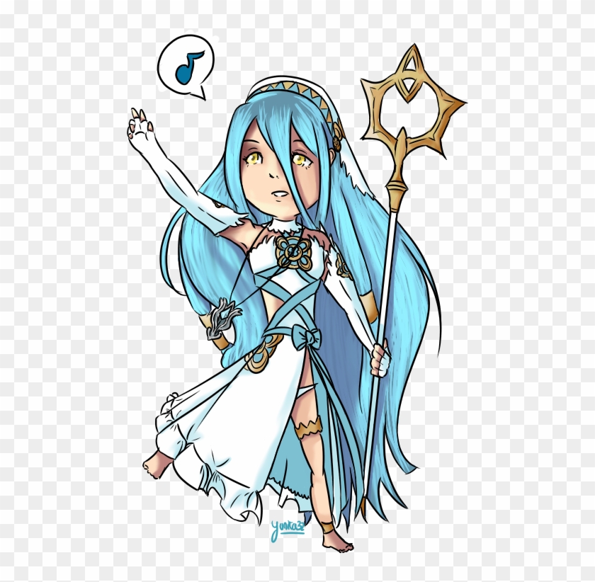 Fire Emblem Fan Art By A Nerd Girl - Fire Emblem Azura Chibi #1290480