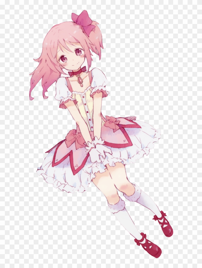 Full Rener Png Pink Hair Anime Girl By Poggiezas - Pink Anime Girl Png #1290493