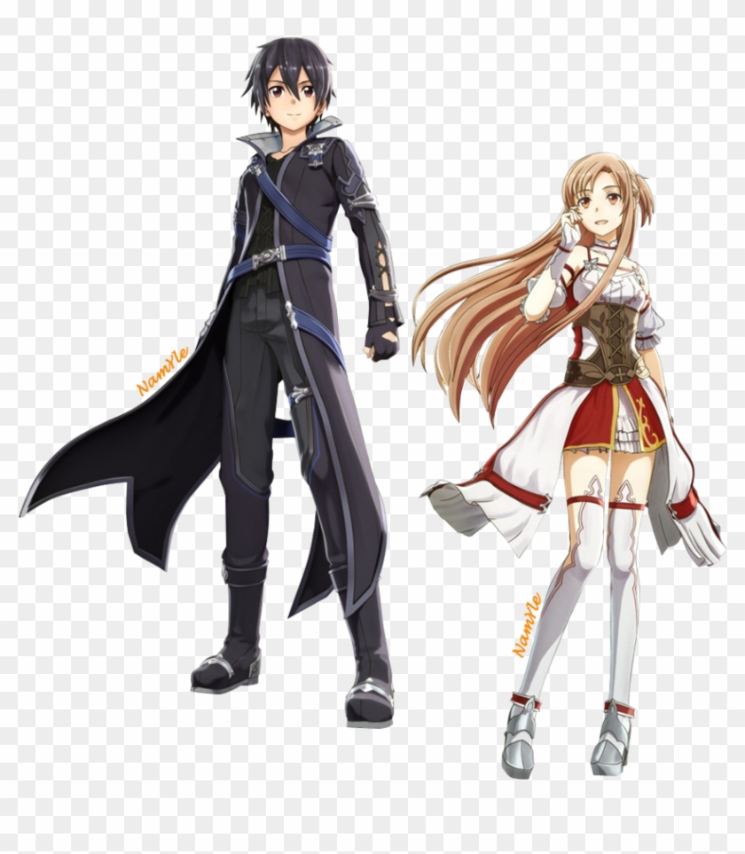 Kirito Asuna Sword Art Online - Asuna Hollow Realization #1290557