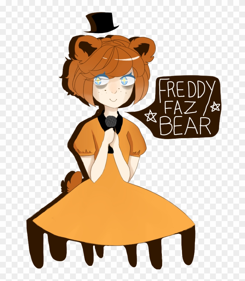 Fem Freddy Fazbear By N Yanime On Deviantart - Freddy Fazbear Is A Girl #1290567