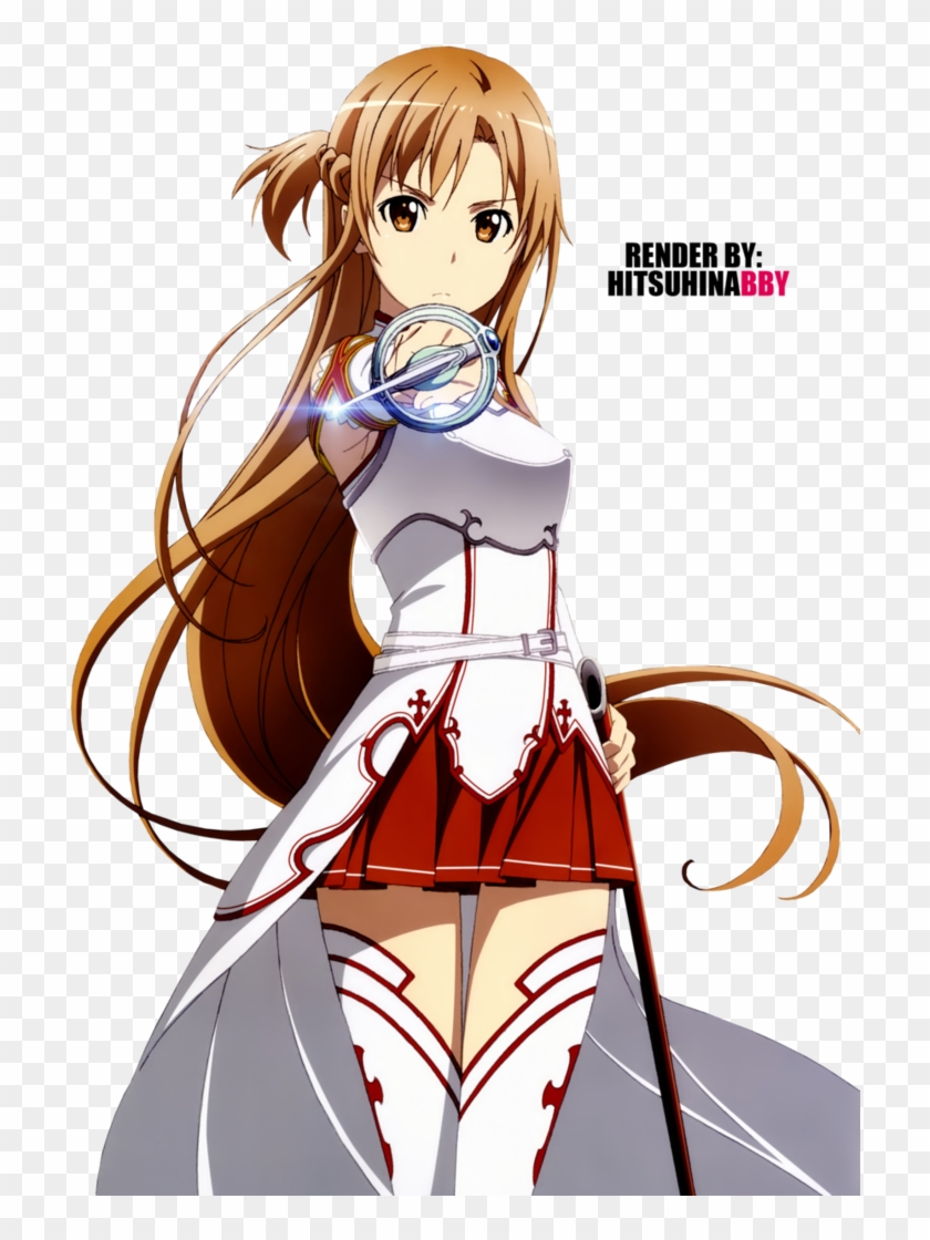2 She Use The Same Weapon - Asuna Sword Art Online Render #1290606