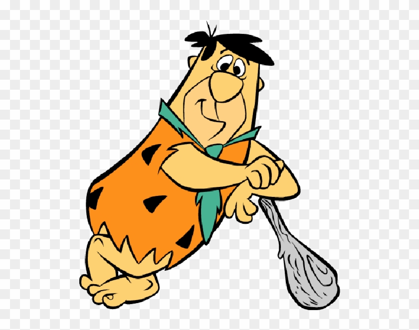 Flintstones Clipart - Fred Flintstone With Club #1290698