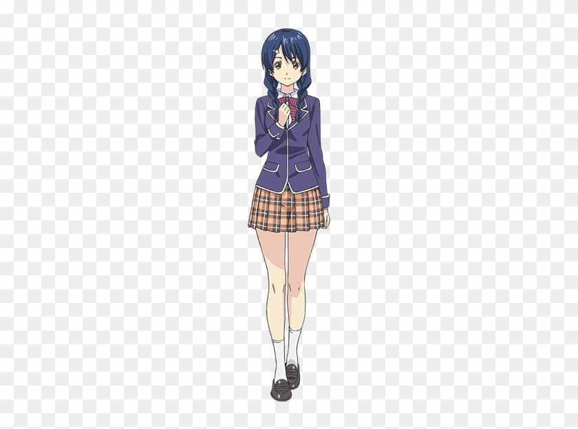The Standard School Uniform Consists Of A Navy Blue - Shokugeki No Soma Characters #1290719
