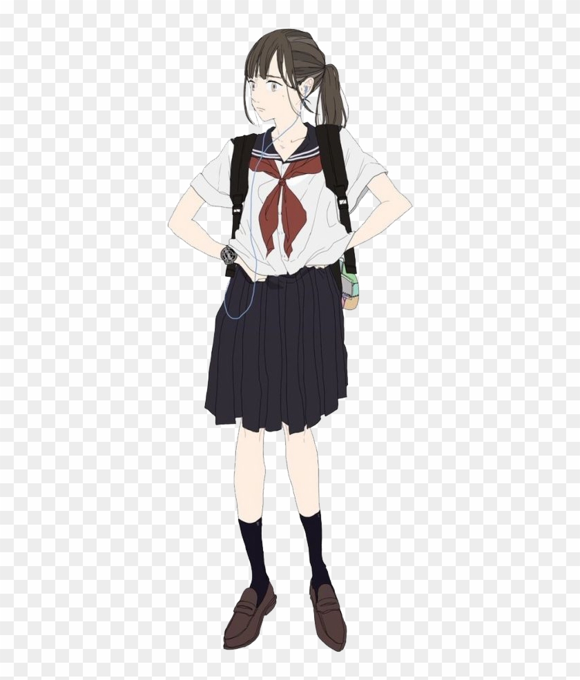 School Uniform Student Illustrator Girl Illustration - Girl #1290735