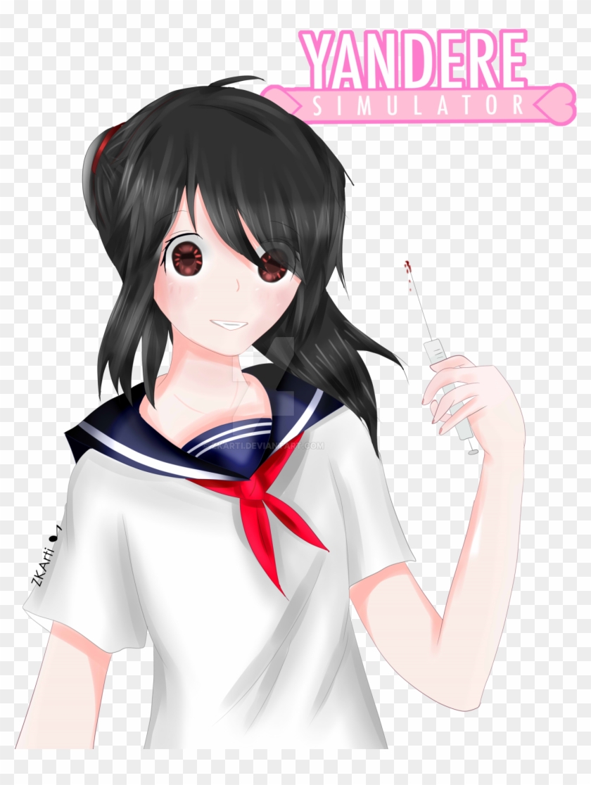 Yukle Yandere Simulator Yandere Chan Drawings Yandere Simulator Free Transparent Png Clipart Images Download