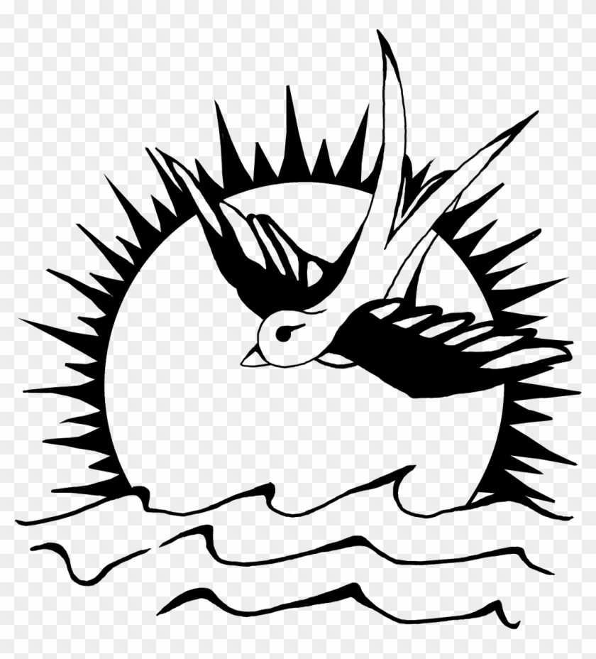 Drawn Sparrow Traditional - Old School Tattoo Swallow - Free Transparent PNG Clipart Images Download Drawn Sparrow Traditional - Old School Tattoo Swallow - Free Transparent PNG Clipart Images Download