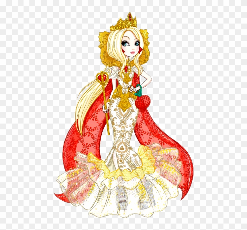 Apple White Applewhite Queen Everafterhigh Rh Picsart - Ever After High Apple White Queen #1290813