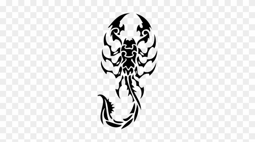 Scorpion Tattoo Flat Transparent Png Image, Clipart - Tattoos Png Full Hd #1290817