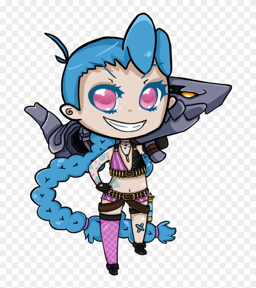 Jinx Lol Chibi #1290847