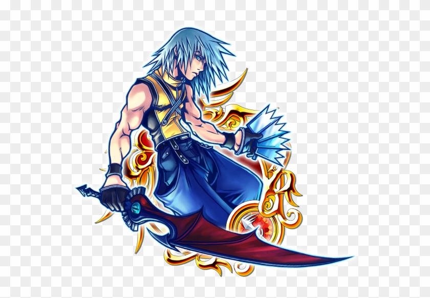 Illustrated Riku B - Riku Kingdom Hearts 2 #1290859