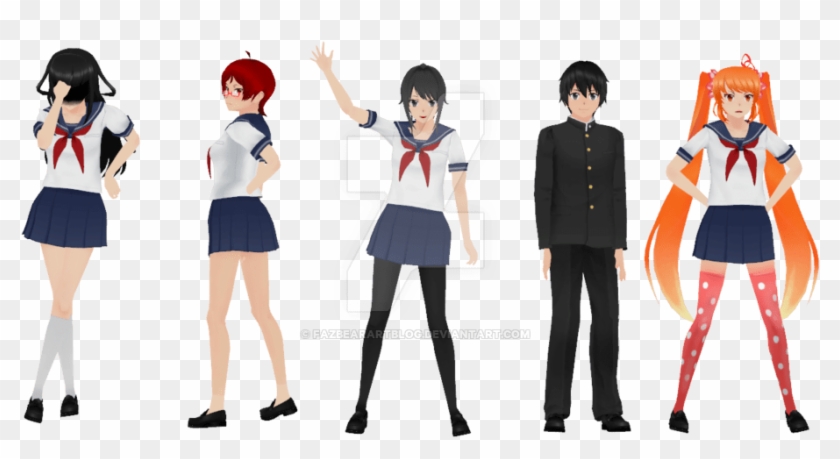 Mmd Yandere Simulator Models Dl #1290935