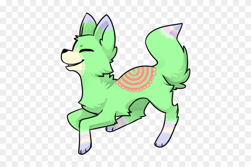 Lace Themed Dog Adoptable By Minty The Alpaca - Cartoon #1290938