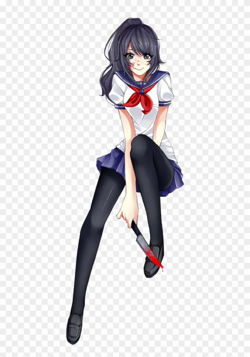 Yandere Simulator By Yazuumi - Imagenes De Yandere Anime #1290963