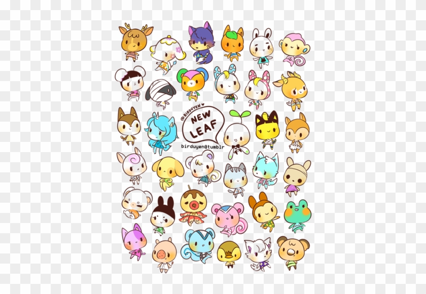 Animal Crossing Stickers - Animal Crossing Cute Villagers #1291086