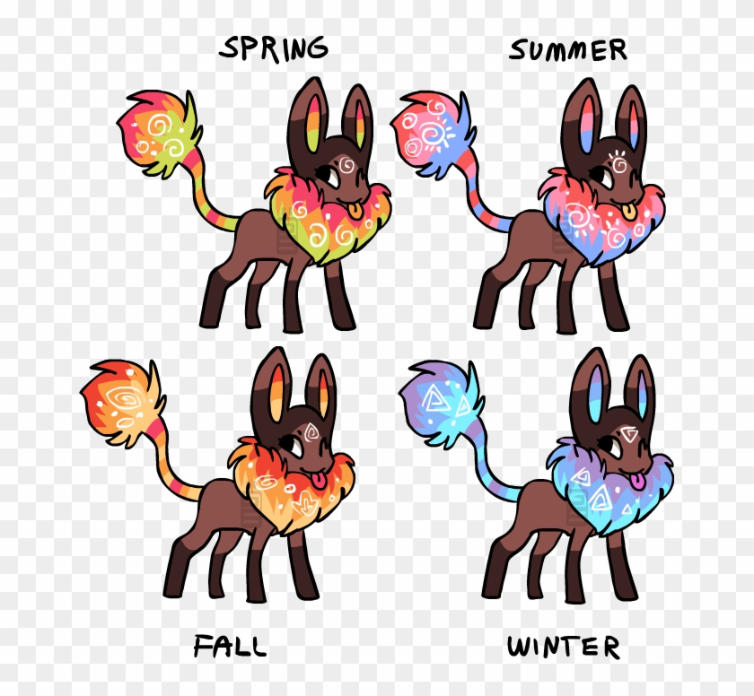 Seasonal By Griffsnuff On Deviantart - Dta Drawings Of Mythical Animals #1291095