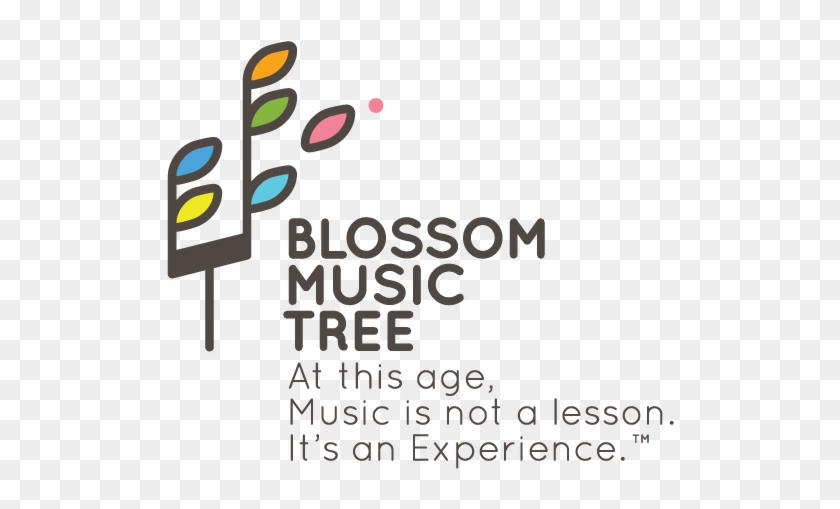 Blossom Music Tree Offering Music Together Worldwide - Graphic Design #1291100