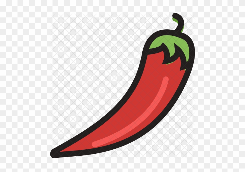 Chilli Icon - Chili Pepper #1291293