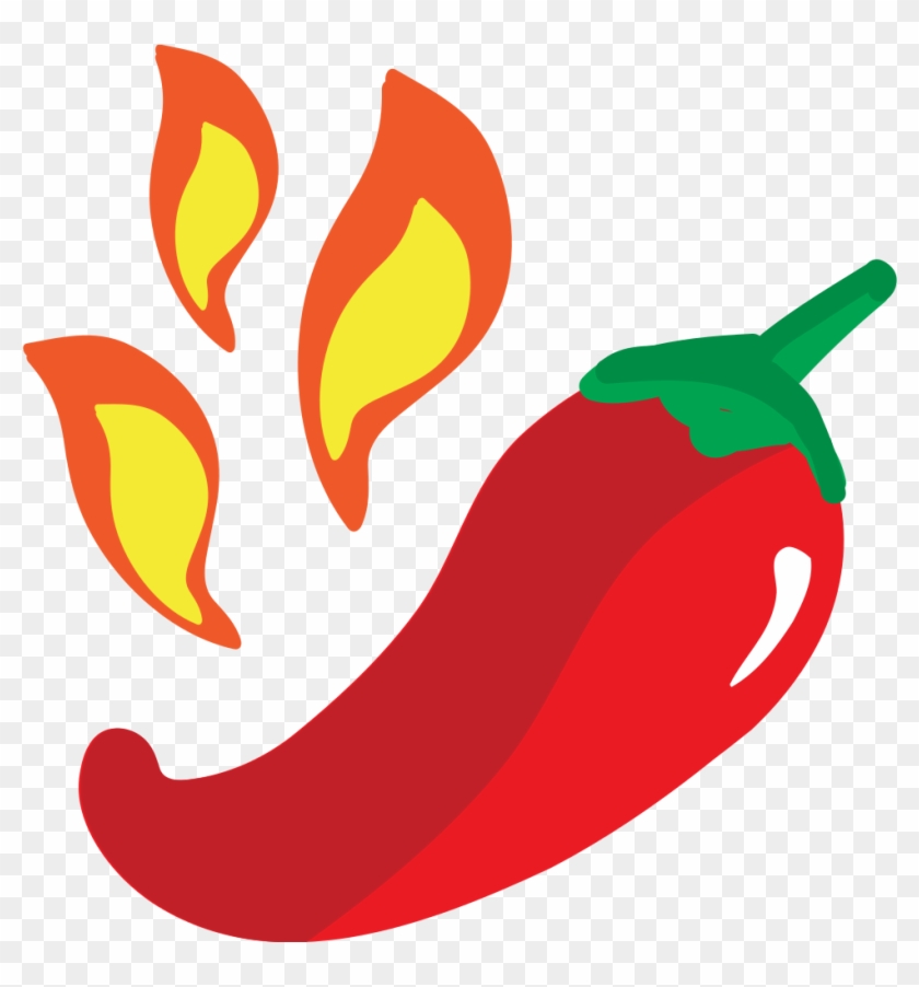 Open - Chili Pepper Emoji Png #1291298