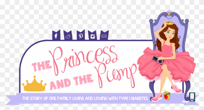 The Princess And The Pump - Daddy's Little Princess With Crown Vinyl Wall Decal #1291303