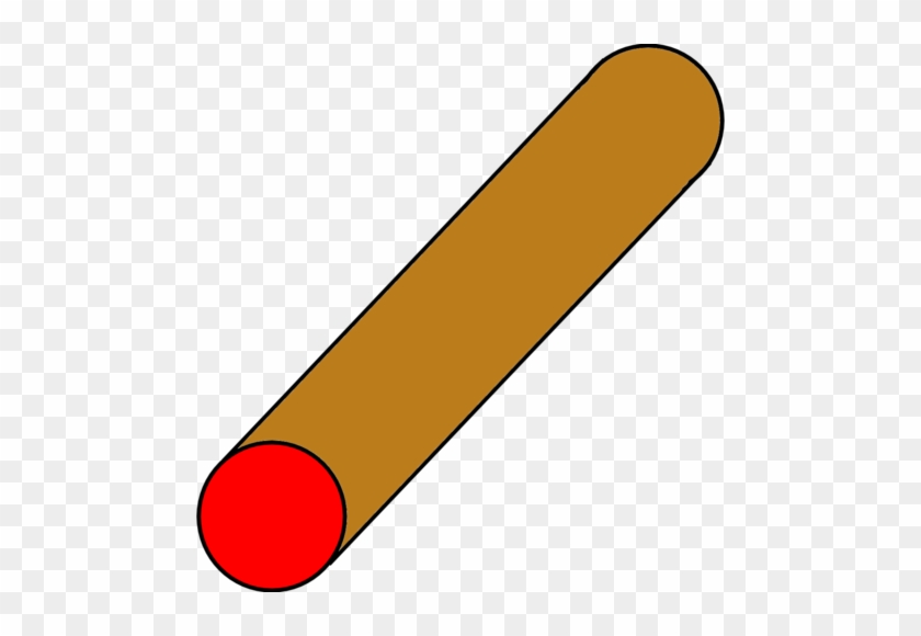 The Cross-sectional Area Of A Wire Is Indicated By - Orange Crayon Clipart #1291403