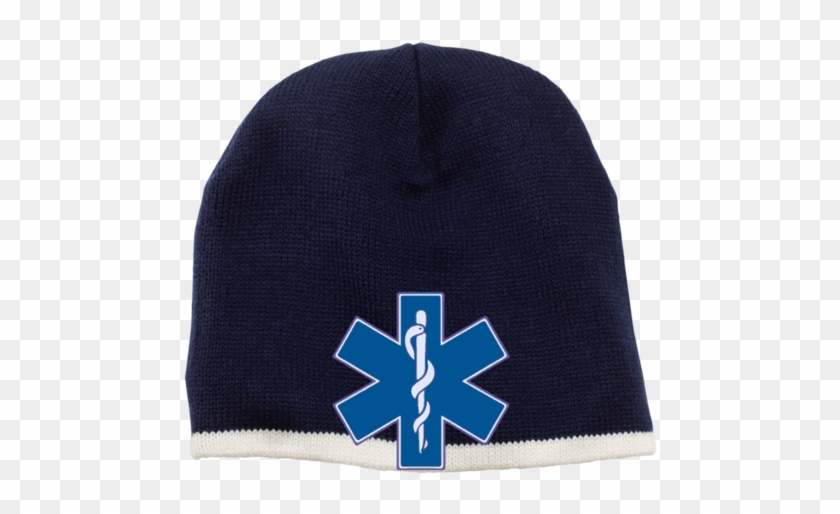 Star Of Life Blue Beanie - Gave Up My Life To Learn #1291490