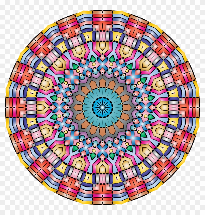 This Free Icons Png Design Of Kaleidoscopic Mandala - Ridge Racer Type 4 Logo #1291538