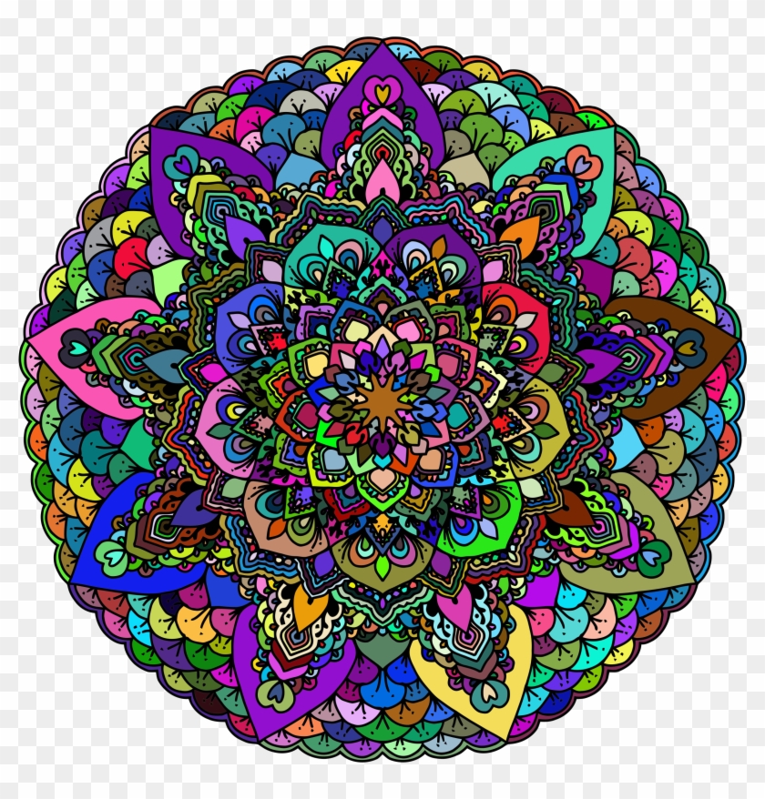 Abstract Art Color Clip Art - Mandala #1291544