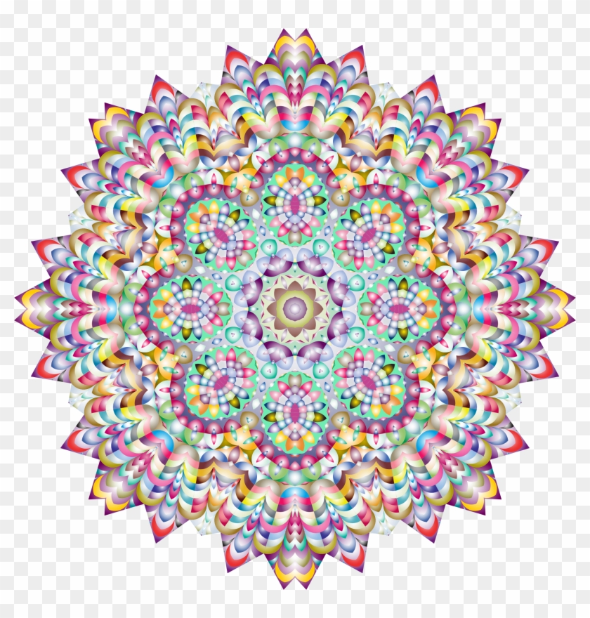 This Free Icons Png Design Of Prismatic Hypnotic Mandala - Neural Network Clip Art #1291554