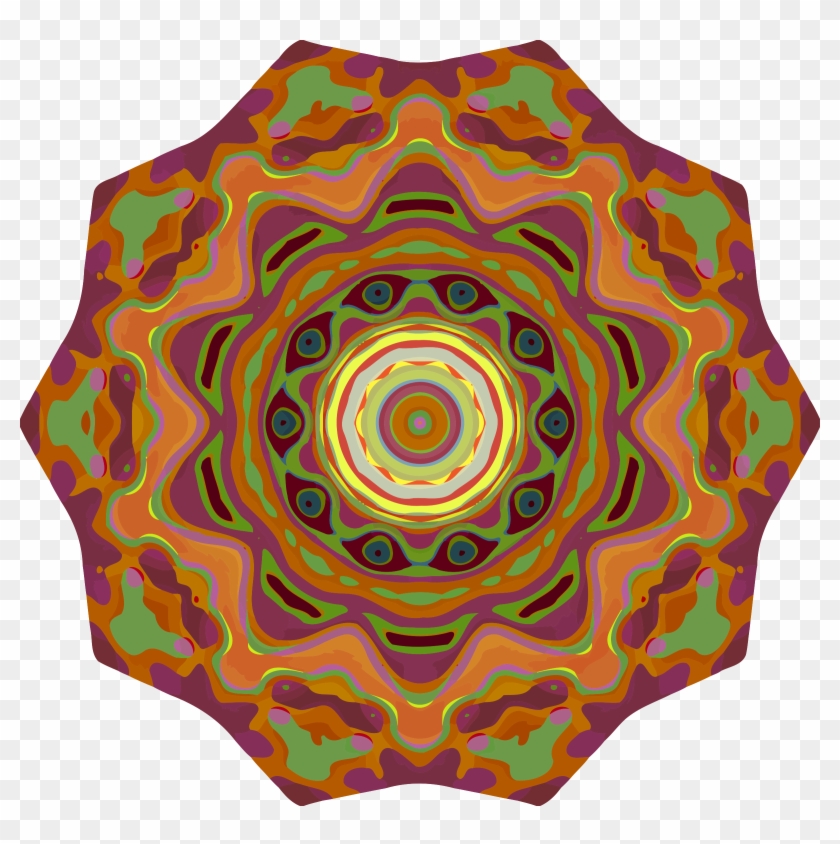 This Free Icons Png Design Of Colourful Mandala - Mandala #1291557