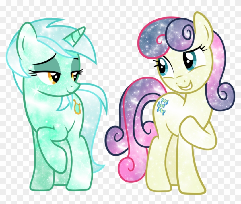 Galaxy Bon Bon And Lyra - Galaxy #1291577